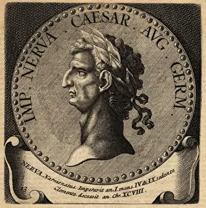 Divi: Portrait of Roman Emperor Nerva