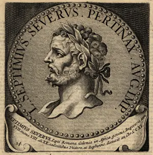 Kaisers: Portrait of Roman Emperor Septimius Severus