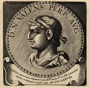 Gratian: Portrait of Roman Emperor Valens