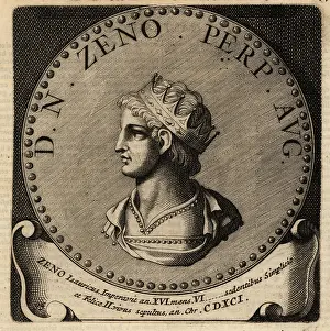 Zeno: Portrait of Roman Emperor Zeno