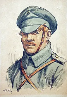 Tfelt: Portrait of a Russian soldier