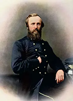 Respect: Portrait of Rutherford B. Hayes while in service