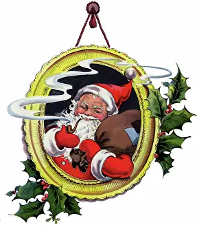 Encircling: Portrait of Santa