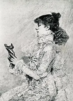 Bernhardt: Portrait of Sarah Bernhardt by Bastien-Lepage