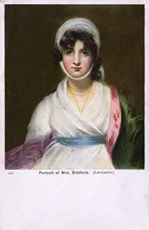 Siddons: Portrait of Sarah Siddons by Sir Thomas Lawrence