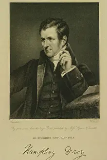 Worthington: Portrait of Sir Humphrey Davy, Bart. (1778-1829)