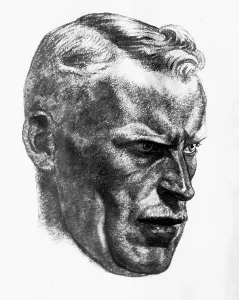 Reproduced: Portrait of a soldier in the First World War by Ferdinand