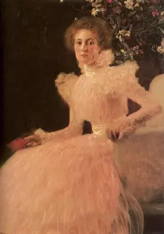 Klimt: Portrait of Sonja Knips, by Klimt