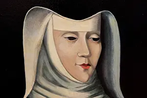 Sienne: Portrait of St Agnes of Jesus, Monastery of St