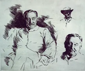 Menpes: Portrait Studies of Cecil John Rhodes, circa 1900