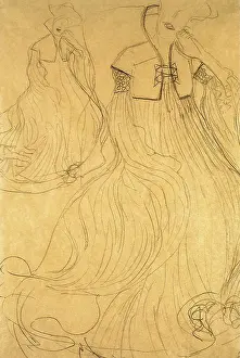 Voluminous: Portrait Study, by Klimt