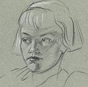Sullen: Portrait study of a young girl