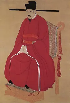 Enthroned: Portrait-Sung Jen-Tsung
