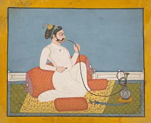 Lcgrfa1710: PORTRAIT OF THAKUR UTHAM RAM, 1750-60s, Indian painting