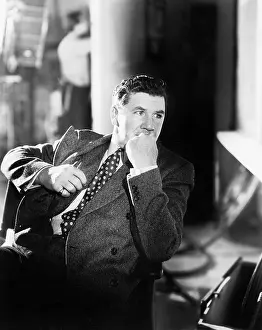 40 50: Portrait of thinking businessman