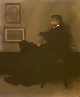 Eminent: Portrait of Thomas Carlyle, by Whistler