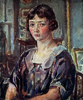 Portrait of an unknown woman