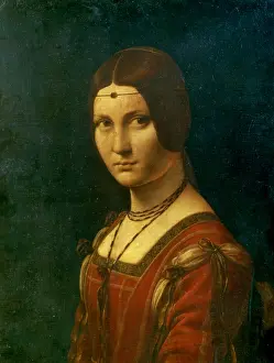 1490: Portrait of an Unknown Woman Artist: Leonardo da Vinci