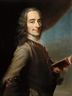 Latour: Portrait of Voltaire