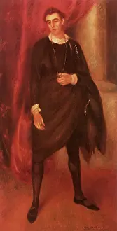 Hampden: Portrait of Walter Hampden as Hamlet