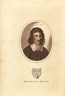 Hollar: Portrait of Wenceslaus Hollar the engraver