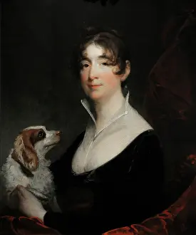 Lazaro: Portrait of the Wife of Anthony Merry by Gilbert Stuart