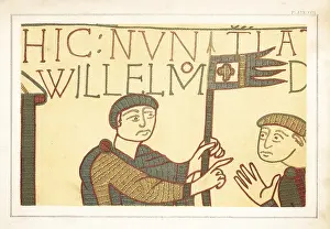 William Mossman: Portrait of William, Duke of Normandy, with his banner