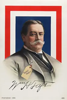 Potus: Portrait of William Howard Taft, circa 1908