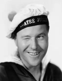 Wink: Portrait of winking sailor