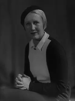 Pleated: Portrait of a woman, 1935