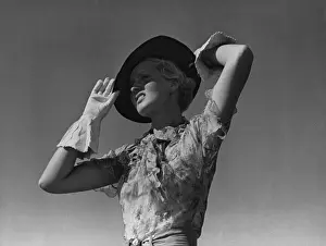 Ruffled: Portrait of a woman in the 30s