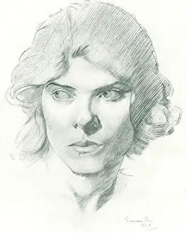 Glaring: Portrait Of A Woman