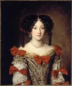 Earring: Portrait of a woman