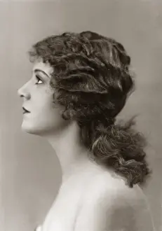 Curls: Portrait of a woman