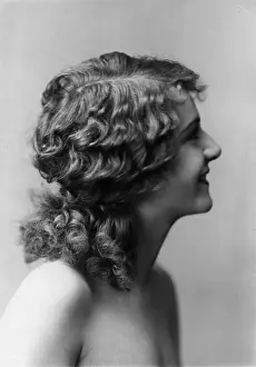 Curls: Portrait of a woman