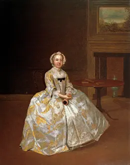 Devis: Portrait of a woman in an interior