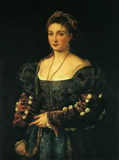 Tiziano: Portrait of a Woman, by Titian