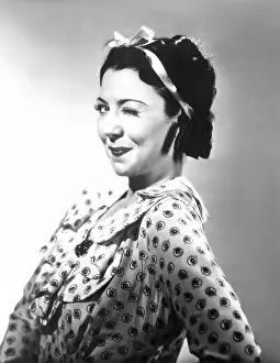 Wink: Portrait of a woman winking