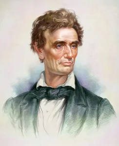 Tangled: Portrait of a young Abraham Lincoln