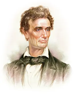 Tangled: Portrait of a young Abraham Lincoln