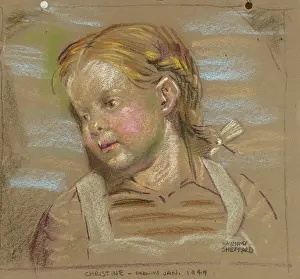 Cheeks: Portrait of a young girl