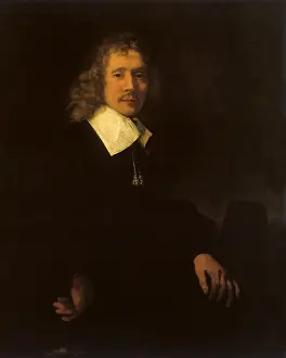 1660: Portrait of a Young Man, by Rembrandt