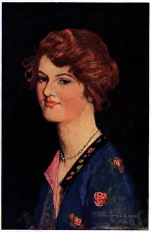 Greiffenhagen: Portrait of a Young Woman