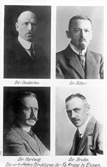 Krupp: Portraits of the condemned directors of the