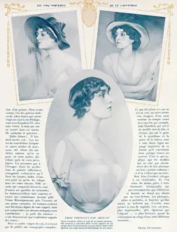 Mlle: Three portraits of Lina Cavalieri