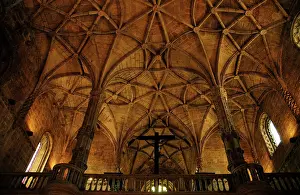 Infante: Portugal. Belem. Lisbon. Jeronimos Monastery. Interior