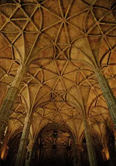 Infante: Portugal. Belem. Lisbon. Jeronimos Monastery. Interior