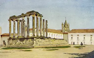 Evora: PORTUGAL/EVORA TEMPLE