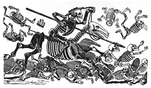 Skeletons: Posada, Calavera of Don Quixote