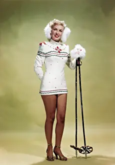 Earmuffs: Posed For Skiing Indoors